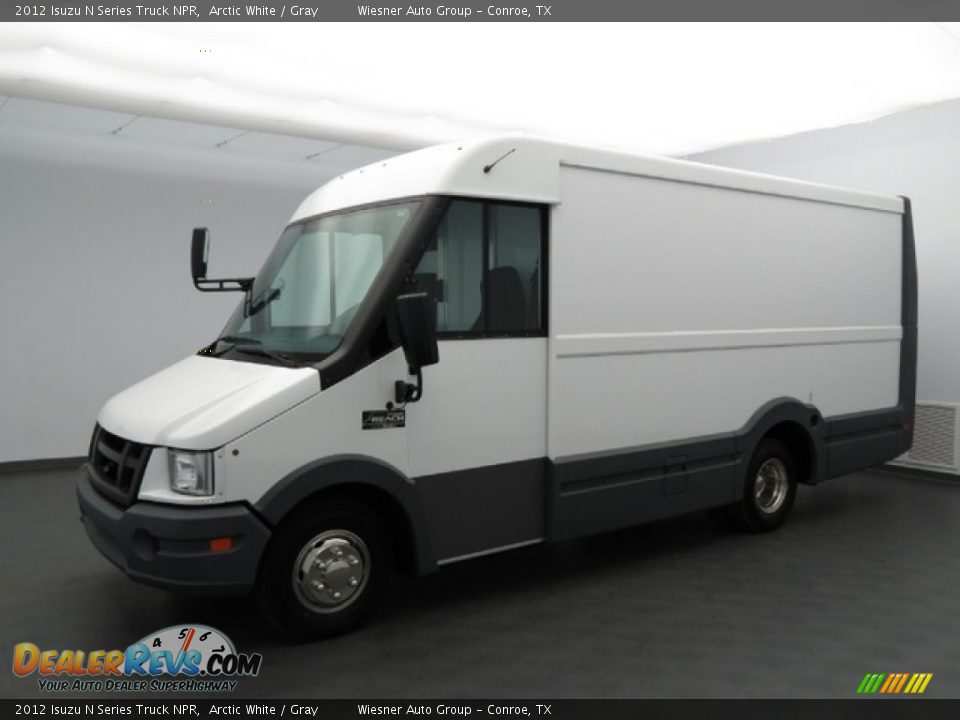 2012 Isuzu N Series Truck NPR Arctic White / Gray Photo #1
