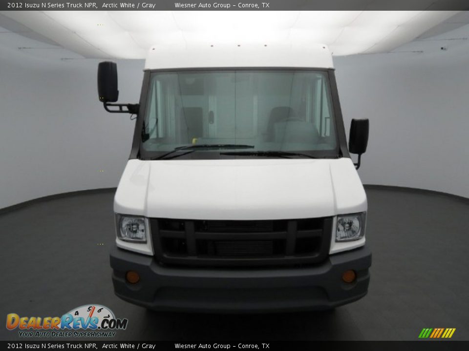 2012 Isuzu N Series Truck NPR Arctic White / Gray Photo #2