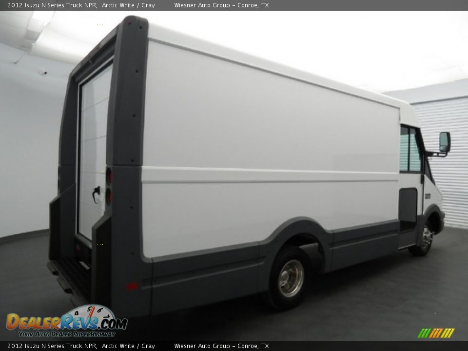 2012 Isuzu N Series Truck NPR Arctic White / Gray Photo #4