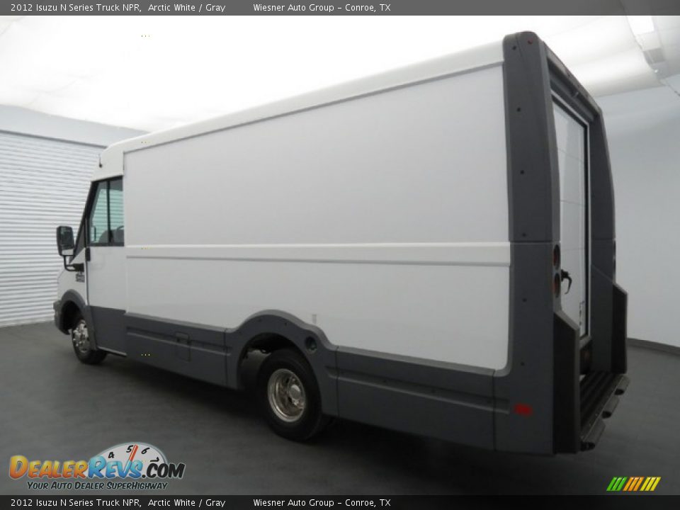 2012 Isuzu N Series Truck NPR Arctic White / Gray Photo #5