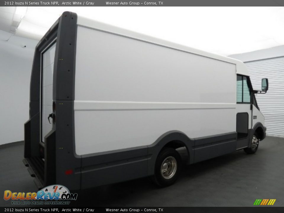 2012 Isuzu N Series Truck NPR Arctic White / Gray Photo #6