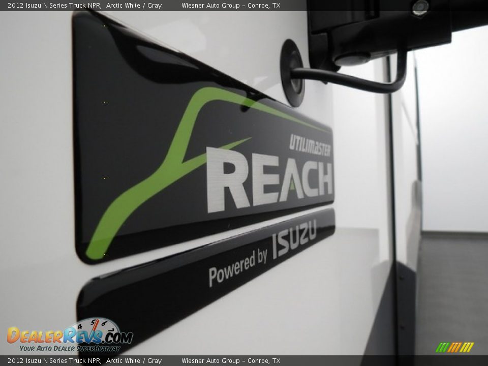 2012 Isuzu N Series Truck NPR Arctic White / Gray Photo #7