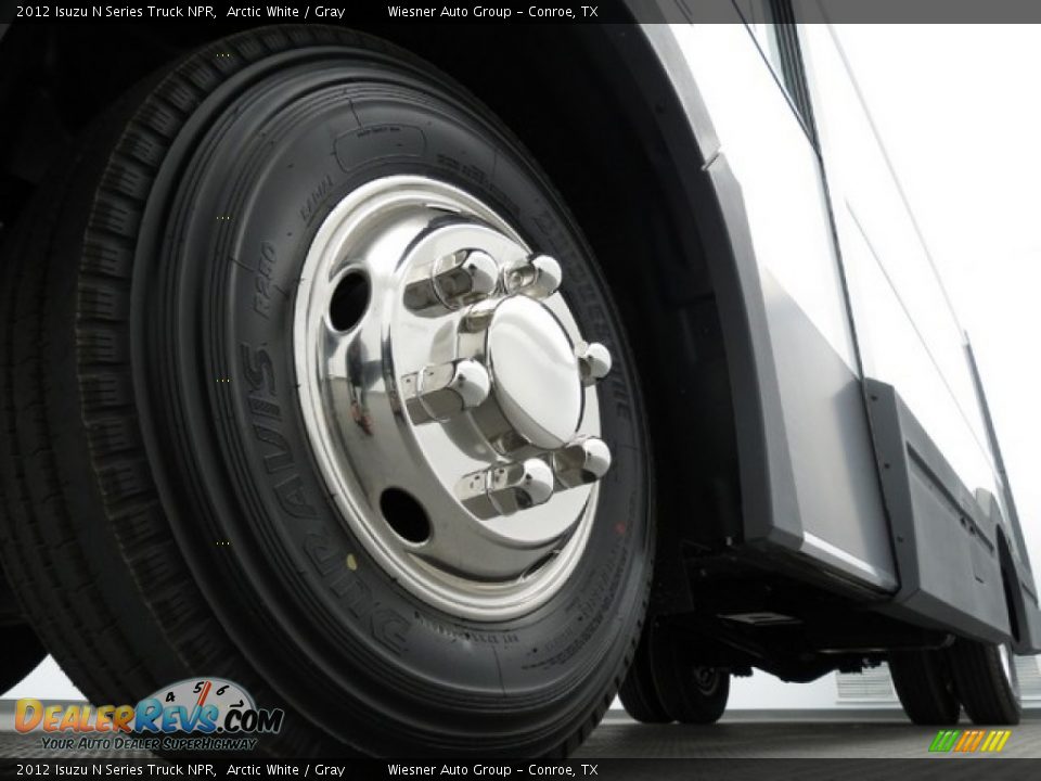 2012 Isuzu N Series Truck NPR Arctic White / Gray Photo #8