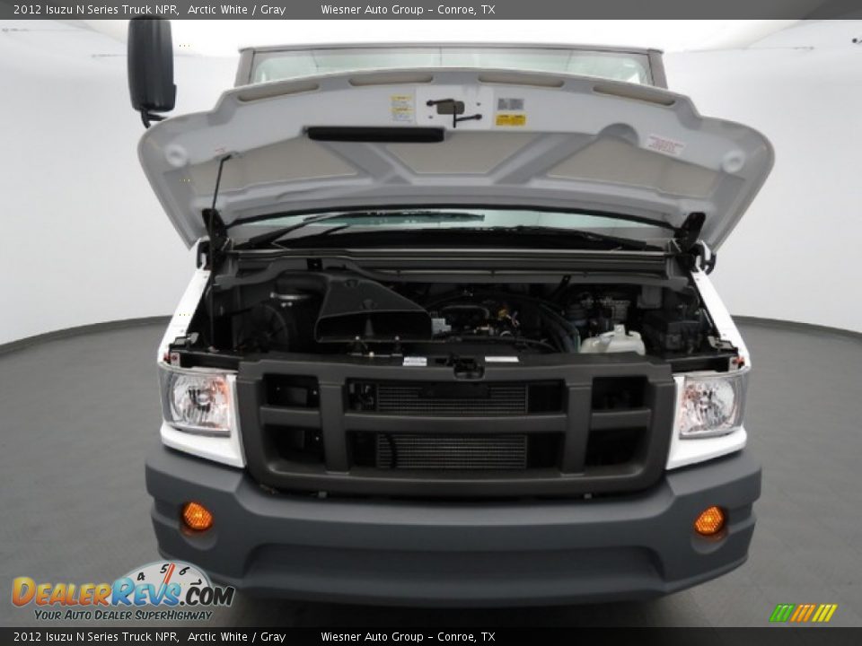 2012 Isuzu N Series Truck NPR Arctic White / Gray Photo #12