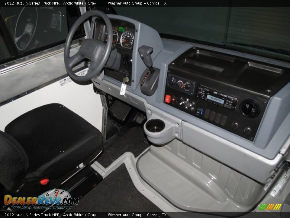 2012 Isuzu N Series Truck NPR Arctic White / Gray Photo #14