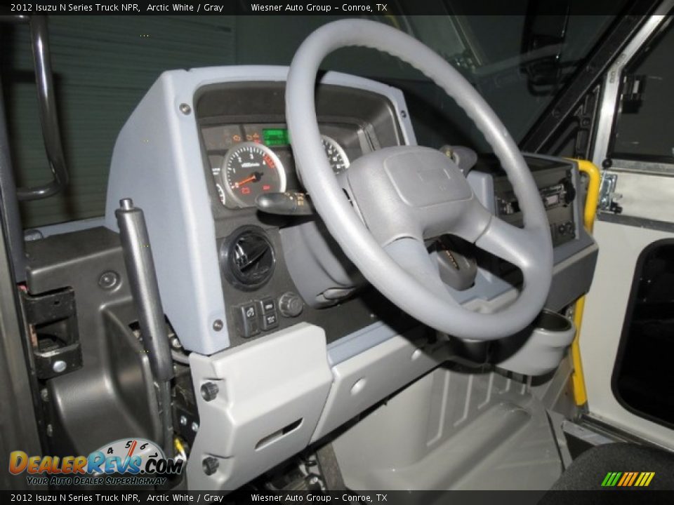 2012 Isuzu N Series Truck NPR Arctic White / Gray Photo #19