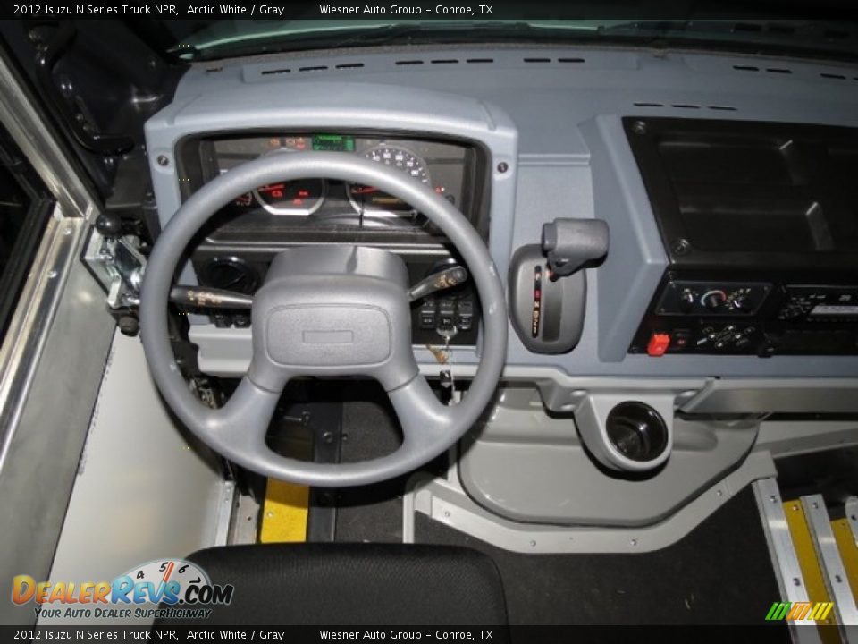 2012 Isuzu N Series Truck NPR Arctic White / Gray Photo #22