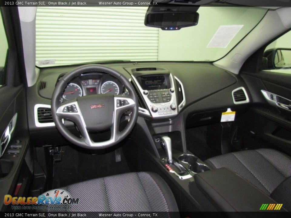 Jet Black Interior - 2013 GMC Terrain SLE Photo #4