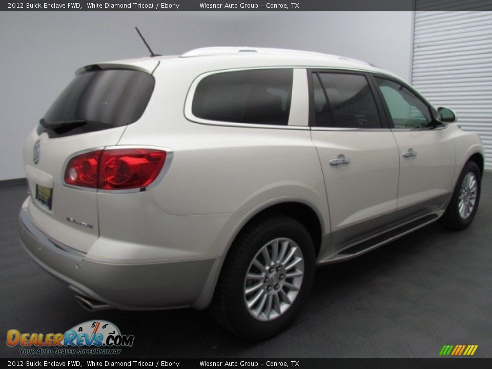 2012 Buick Enclave FWD White Diamond Tricoat / Ebony Photo #3