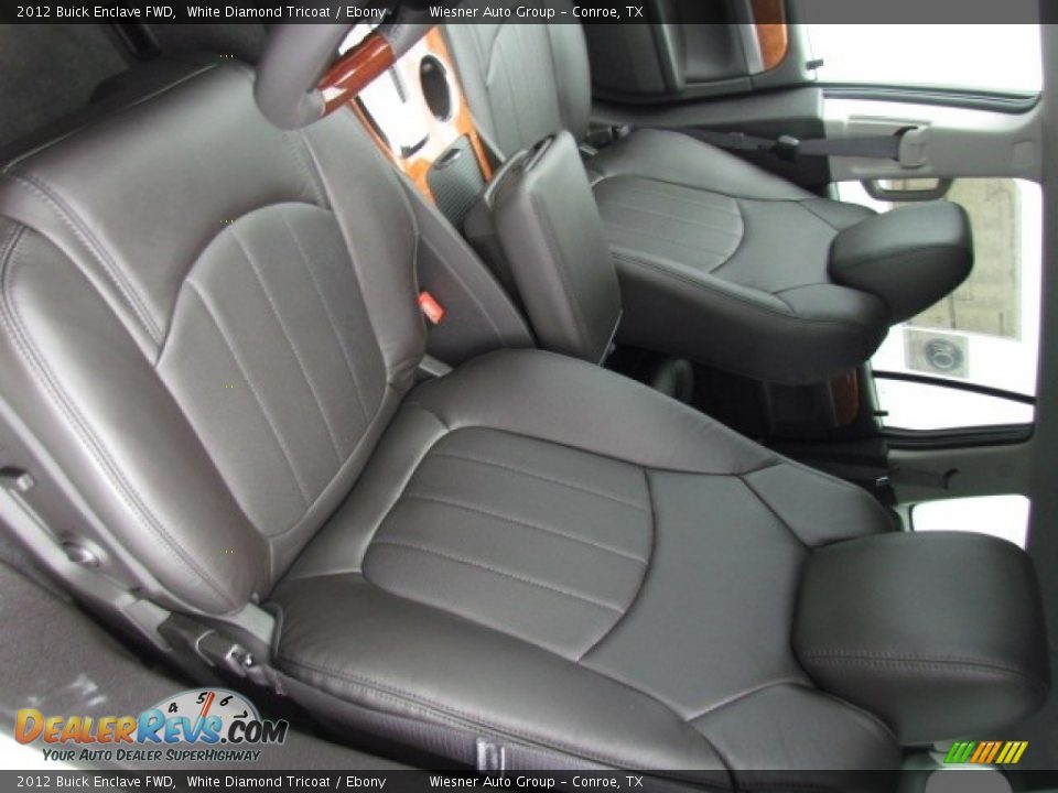 2012 Buick Enclave FWD White Diamond Tricoat / Ebony Photo #4