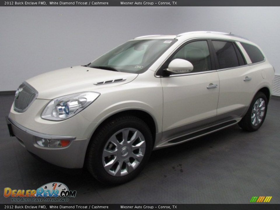 2012 Buick Enclave FWD White Diamond Tricoat / Cashmere Photo #1