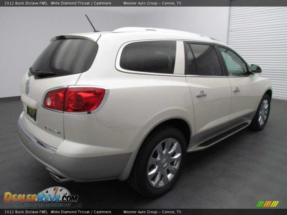 2012 Buick Enclave FWD White Diamond Tricoat / Cashmere Photo #2