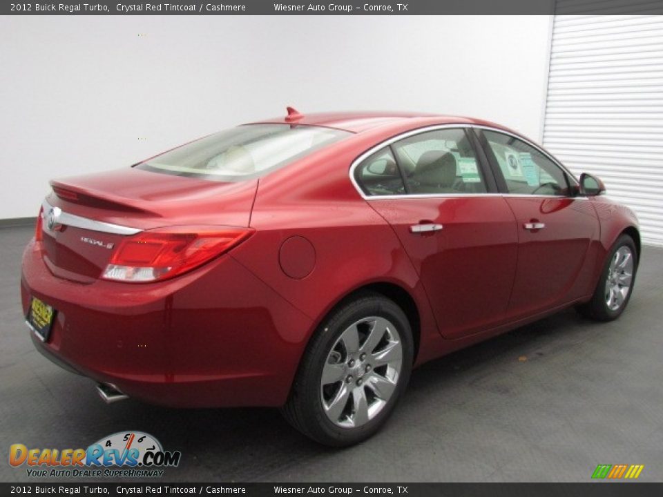 2012 Buick Regal Turbo Crystal Red Tintcoat / Cashmere Photo #3