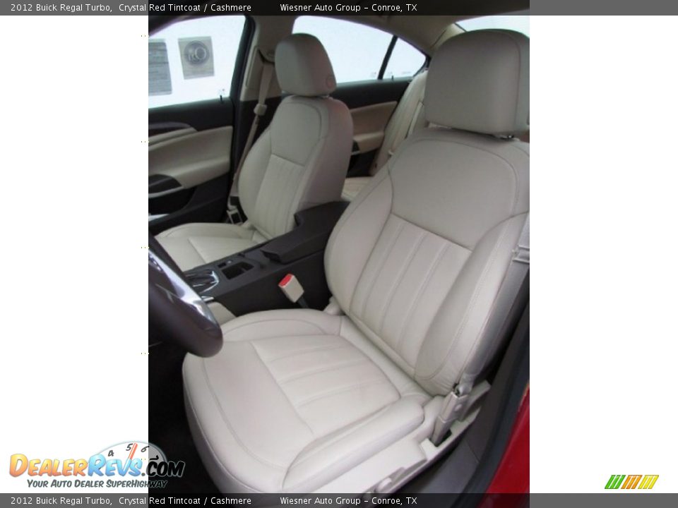 Front Seat of 2012 Buick Regal Turbo Photo #4