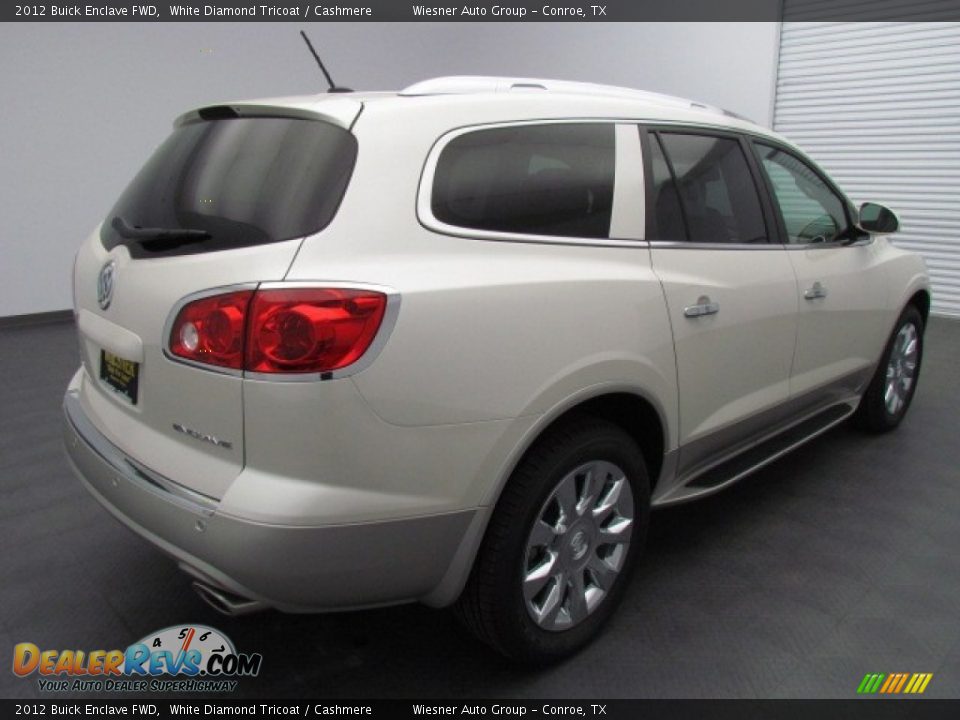 2012 Buick Enclave FWD White Diamond Tricoat / Cashmere Photo #2