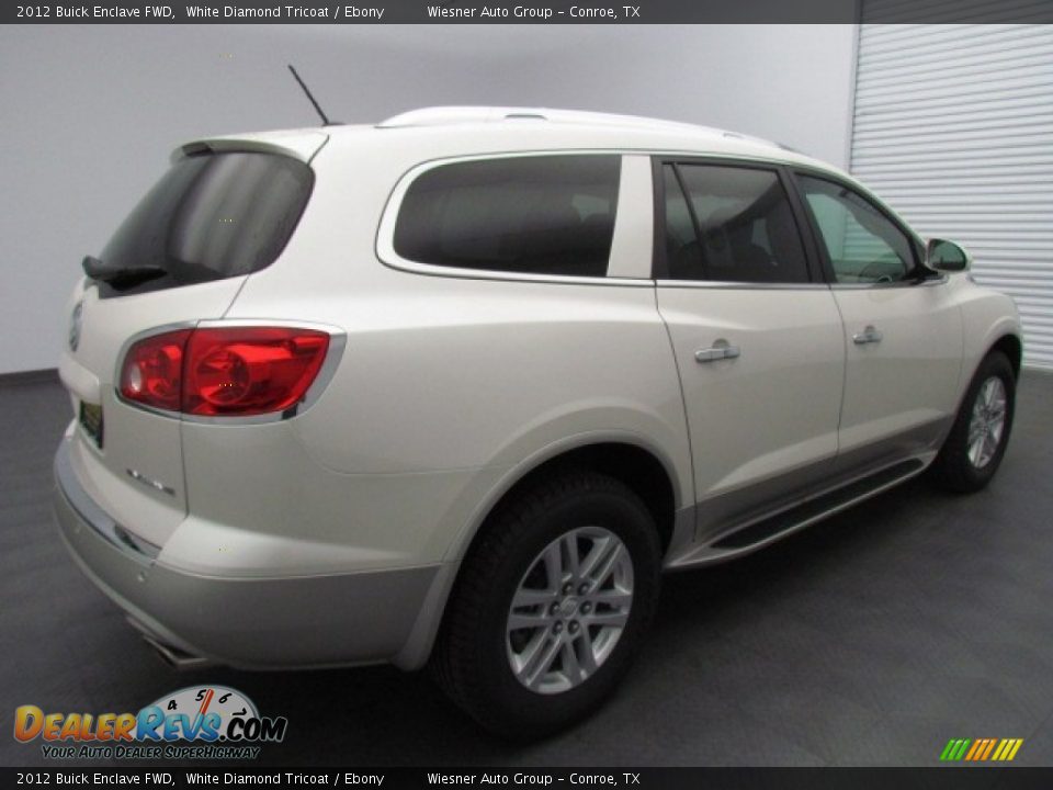 2012 Buick Enclave FWD White Diamond Tricoat / Ebony Photo #3