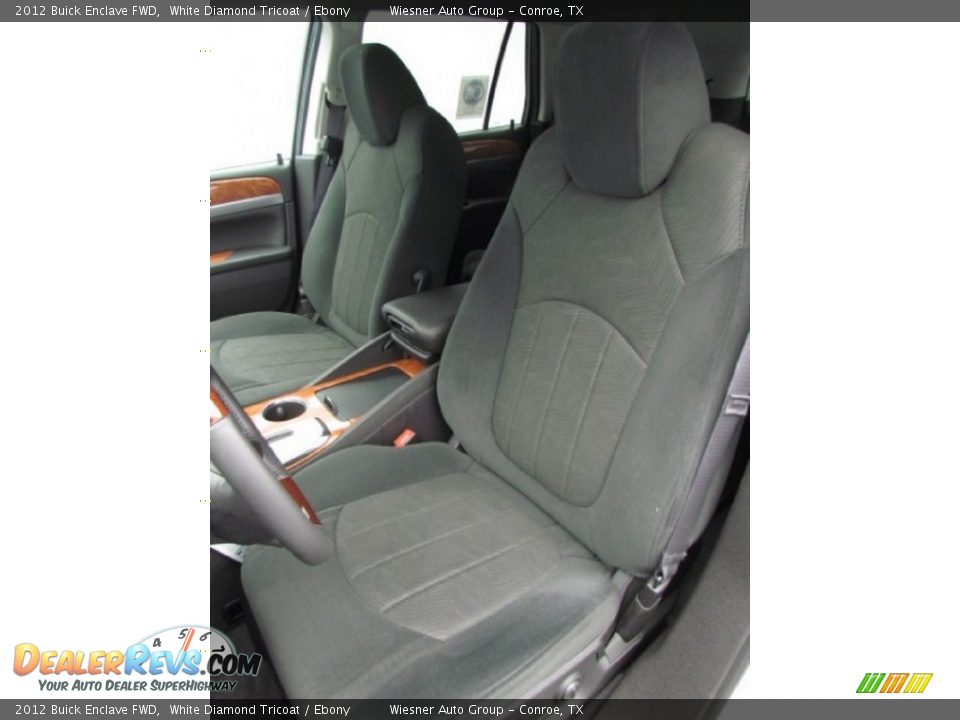 2012 Buick Enclave FWD White Diamond Tricoat / Ebony Photo #4