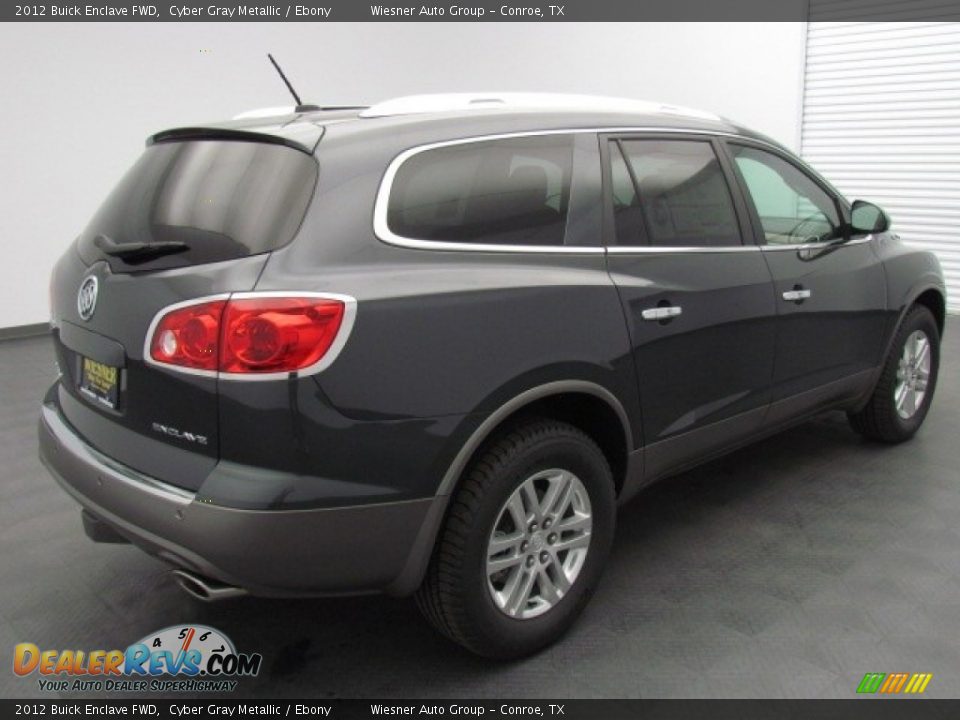 2012 Buick Enclave FWD Cyber Gray Metallic / Ebony Photo #2