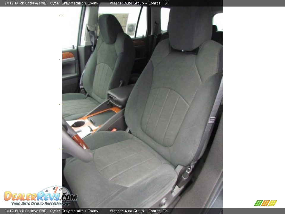 2012 Buick Enclave FWD Cyber Gray Metallic / Ebony Photo #3