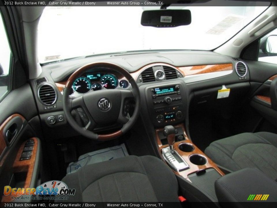 2012 Buick Enclave FWD Cyber Gray Metallic / Ebony Photo #4