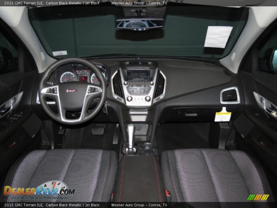 Jet Black Interior - 2013 GMC Terrain SLE Photo #6