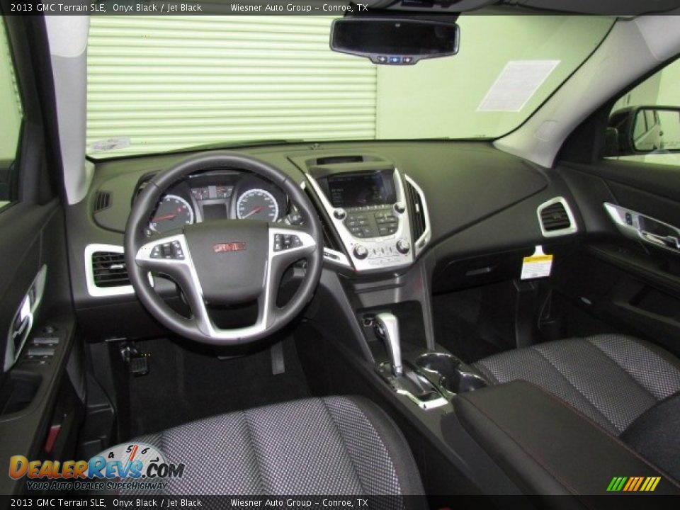Jet Black Interior - 2013 GMC Terrain SLE Photo #4