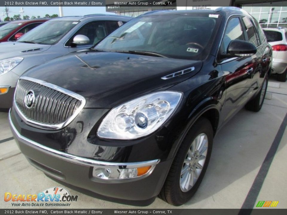 2012 Buick Enclave FWD Carbon Black Metallic / Ebony Photo #2