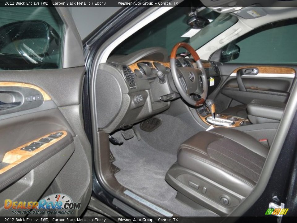 2012 Buick Enclave FWD Carbon Black Metallic / Ebony Photo #5