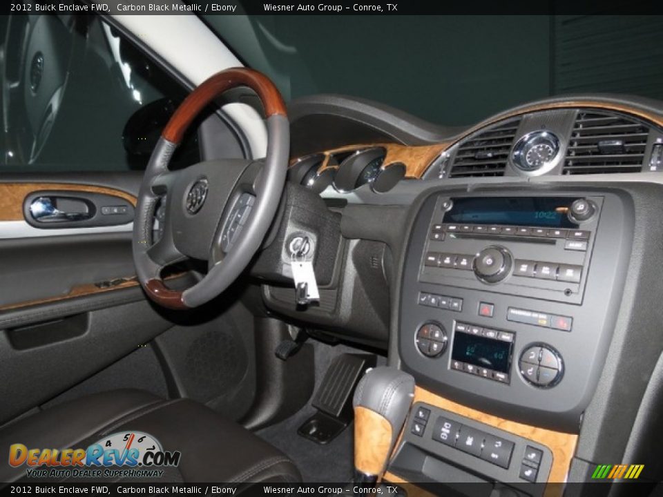 2012 Buick Enclave FWD Carbon Black Metallic / Ebony Photo #6