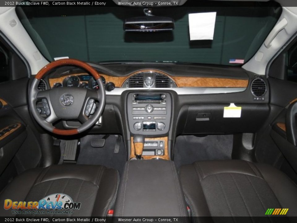 2012 Buick Enclave FWD Carbon Black Metallic / Ebony Photo #7