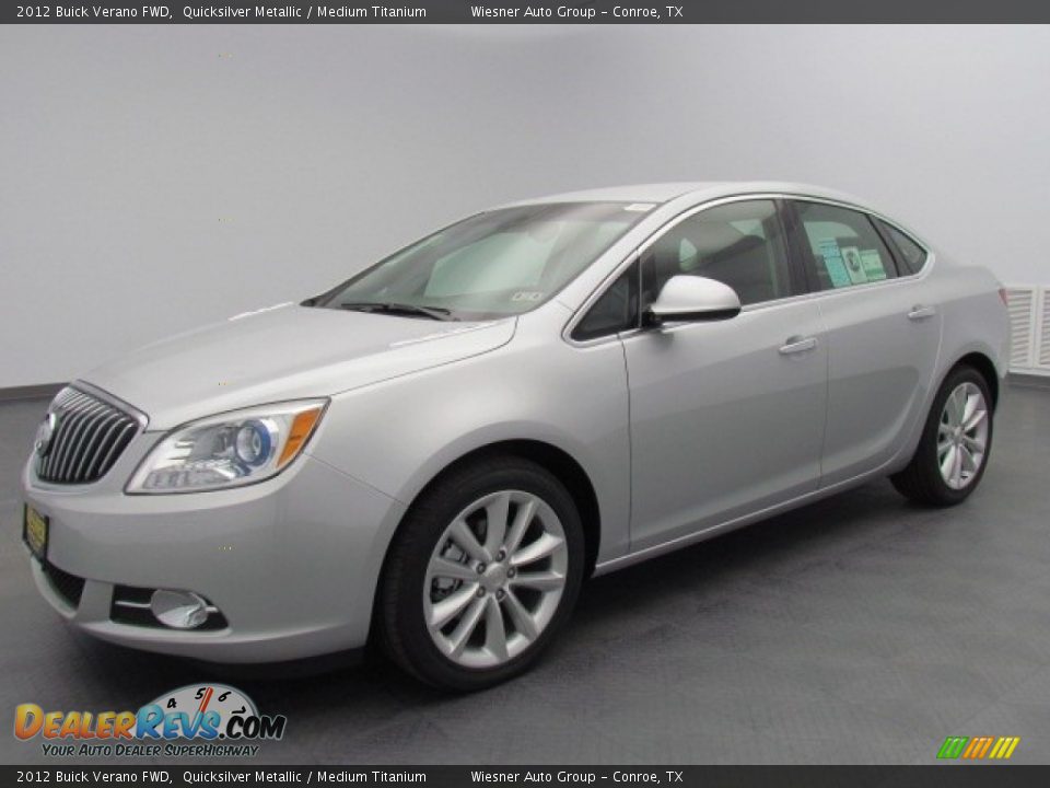 2012 Buick Verano FWD Quicksilver Metallic / Medium Titanium Photo #1