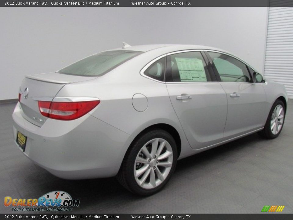 2012 Buick Verano FWD Quicksilver Metallic / Medium Titanium Photo #2
