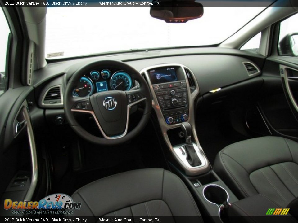 2012 Buick Verano FWD Black Onyx / Ebony Photo #4