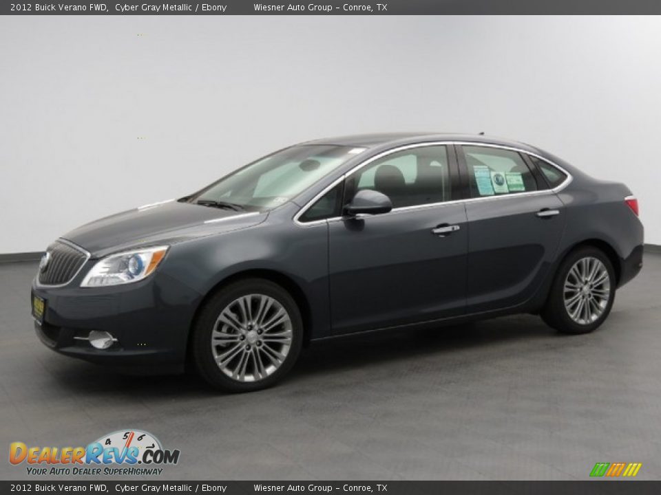 2012 Buick Verano FWD Cyber Gray Metallic / Ebony Photo #1