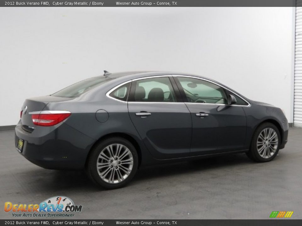 2012 Buick Verano FWD Cyber Gray Metallic / Ebony Photo #3