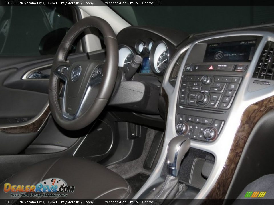 2012 Buick Verano FWD Cyber Gray Metallic / Ebony Photo #6