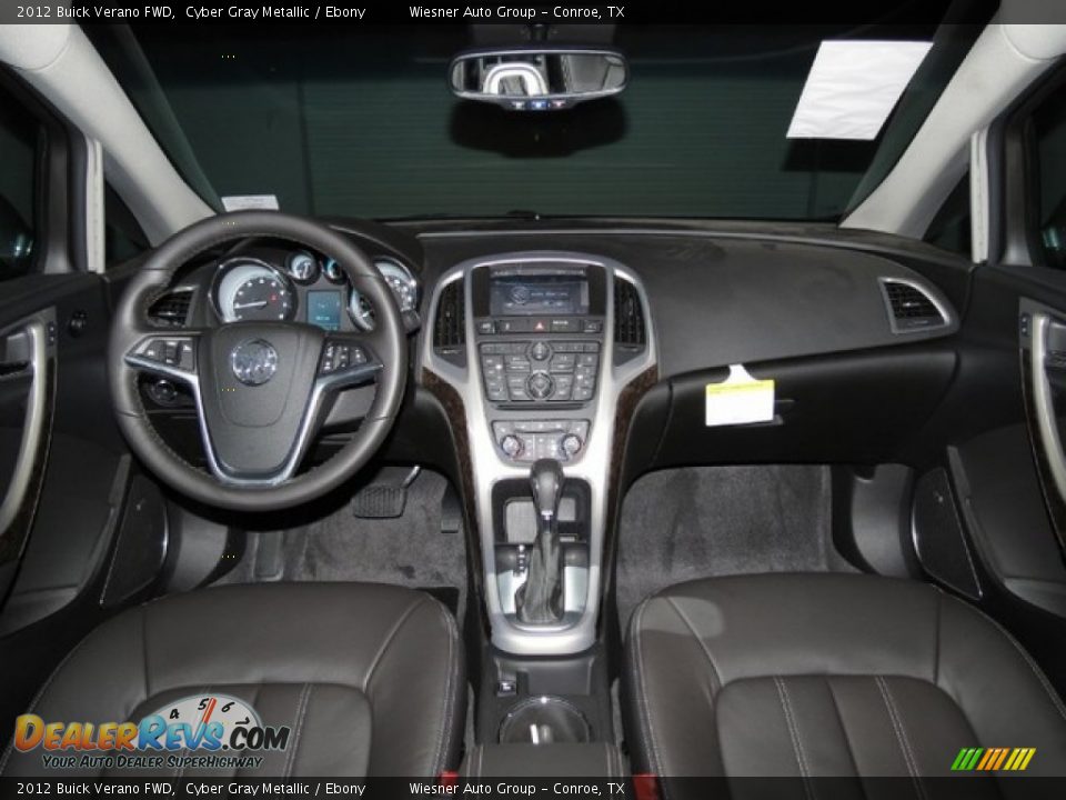 2012 Buick Verano FWD Cyber Gray Metallic / Ebony Photo #7