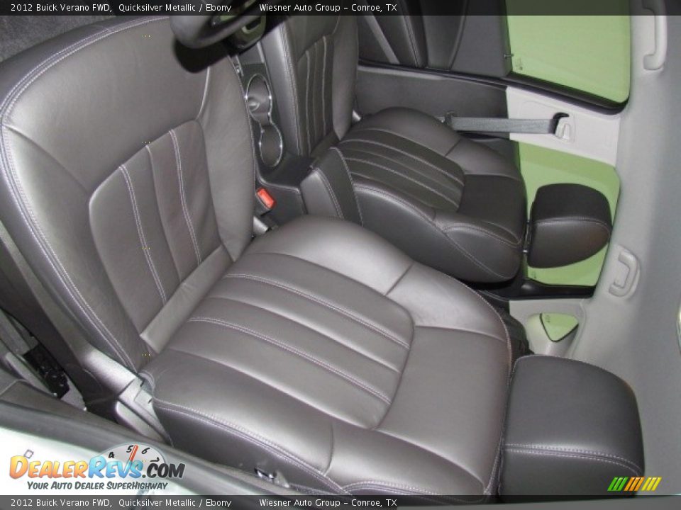 2012 Buick Verano FWD Quicksilver Metallic / Ebony Photo #3