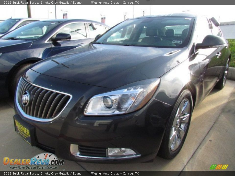 2012 Buick Regal Turbo Smoky Gray Metallic / Ebony Photo #2
