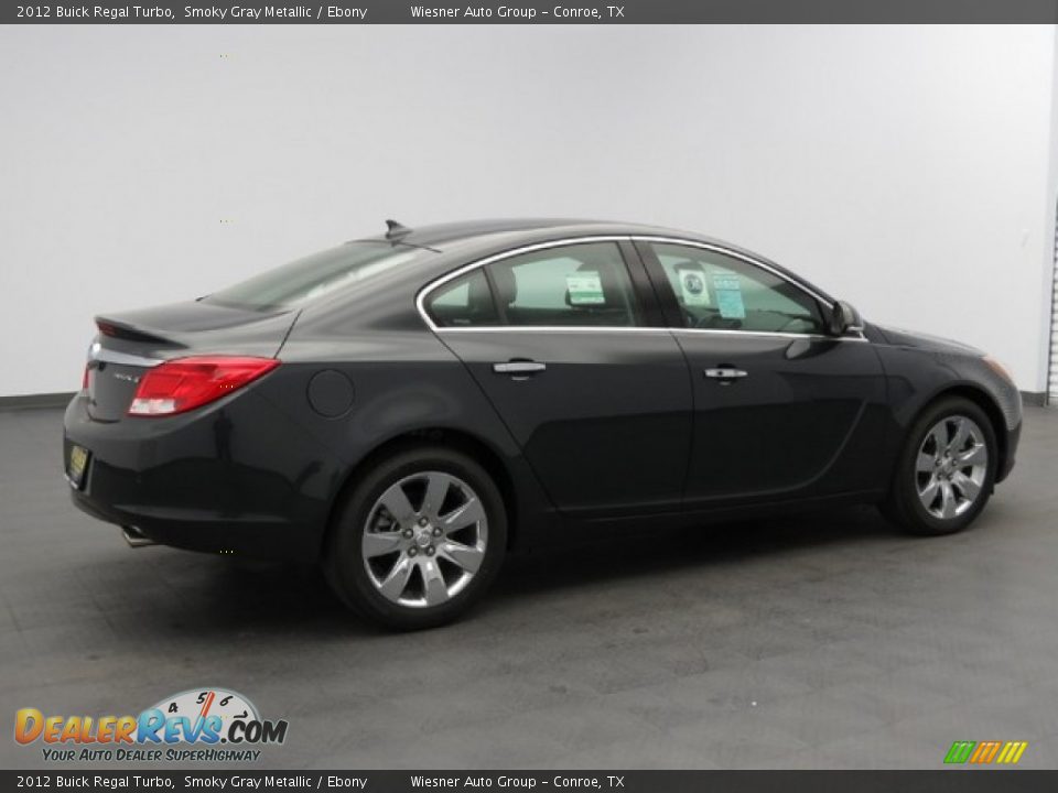 2012 Buick Regal Turbo Smoky Gray Metallic / Ebony Photo #3