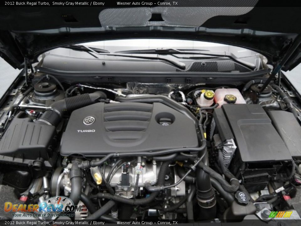 2012 Buick Regal Turbo Smoky Gray Metallic / Ebony Photo #4