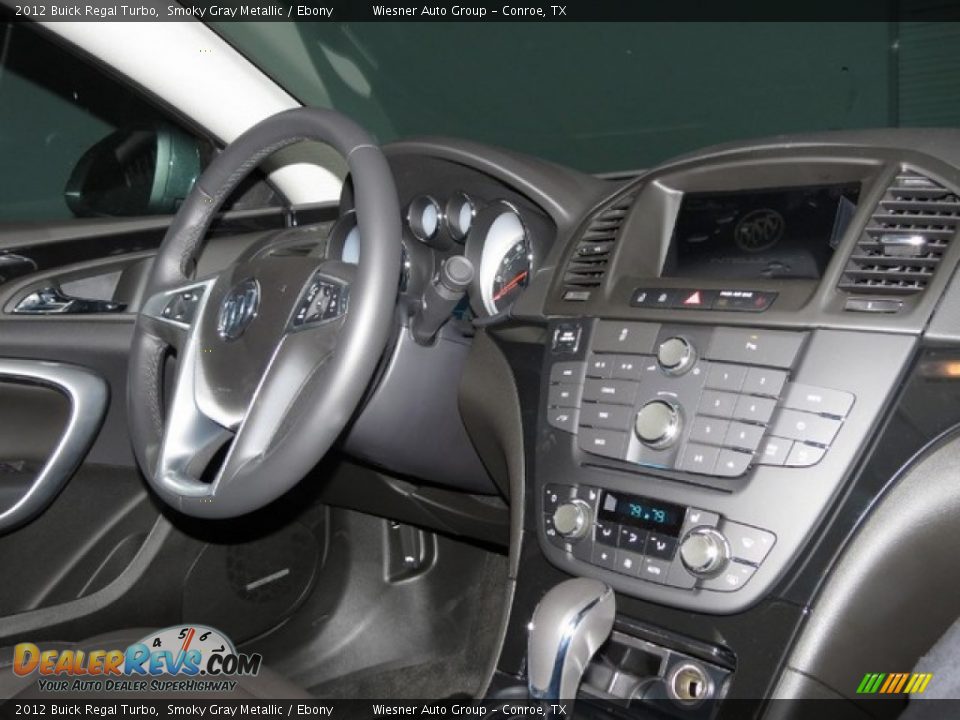 2012 Buick Regal Turbo Smoky Gray Metallic / Ebony Photo #6