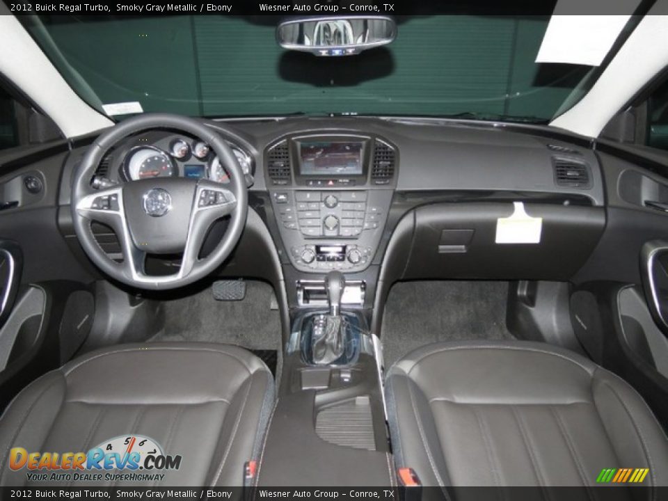 2012 Buick Regal Turbo Smoky Gray Metallic / Ebony Photo #7