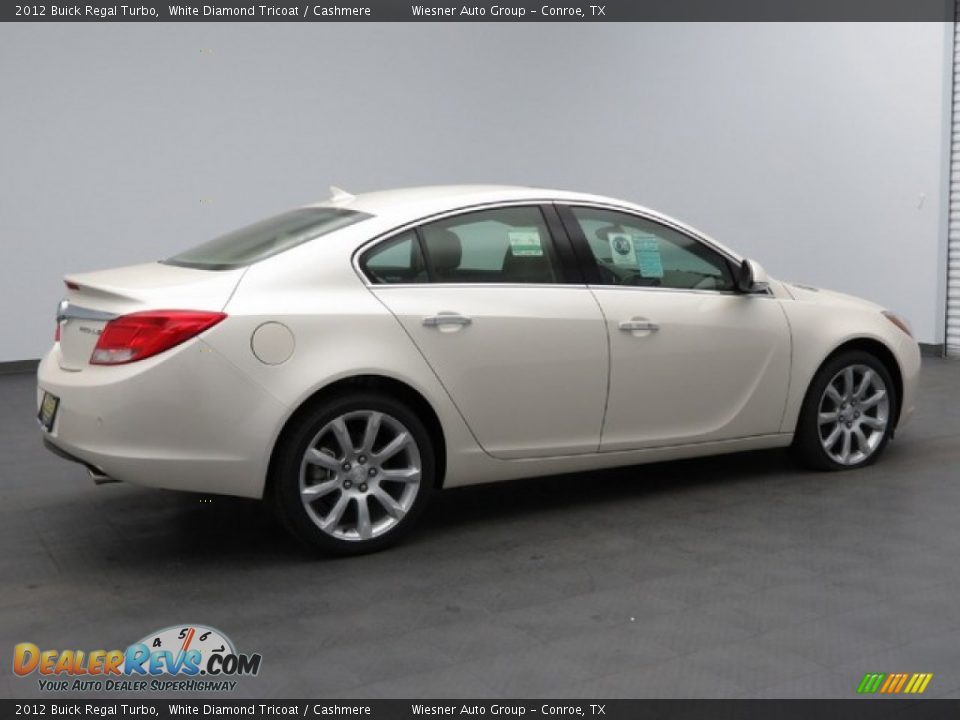 2012 Buick Regal Turbo White Diamond Tricoat / Cashmere Photo #3
