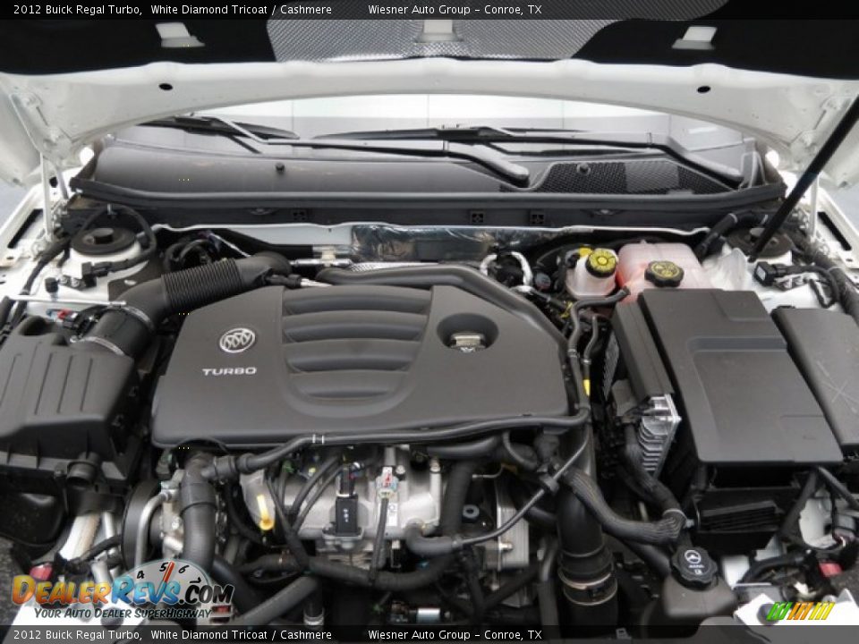 2012 Buick Regal Turbo 2.0 Liter SIDI Turbocharged DOHC 16-Valve VVT Flex-Fuel ECOTEC 4 Cylinder Engine Photo #4