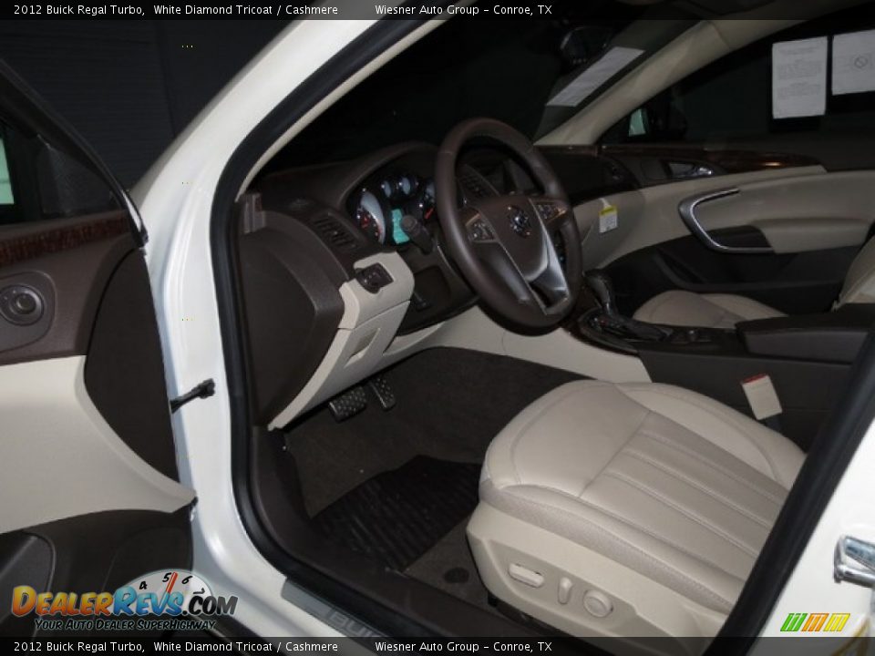 2012 Buick Regal Turbo White Diamond Tricoat / Cashmere Photo #5