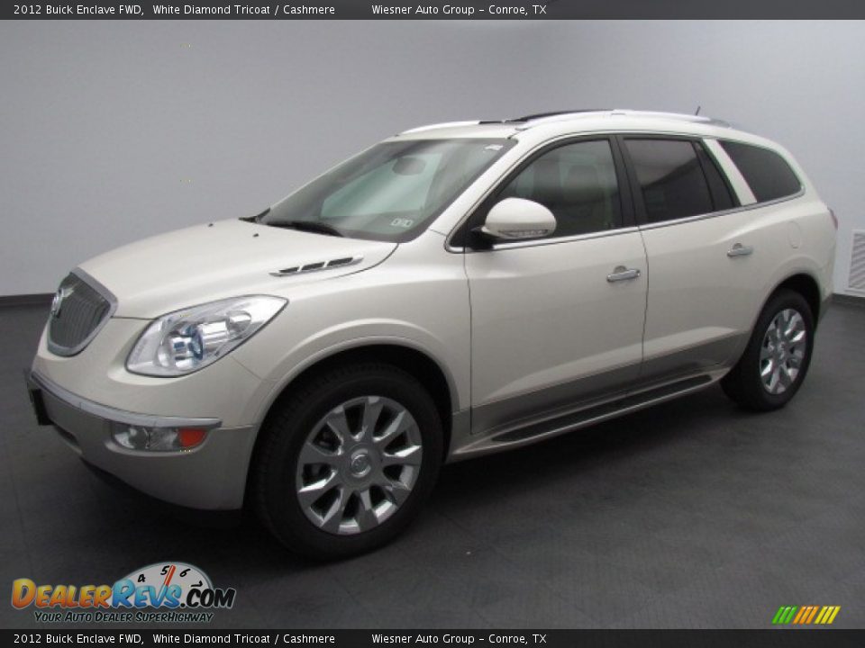 2012 Buick Enclave FWD White Diamond Tricoat / Cashmere Photo #1