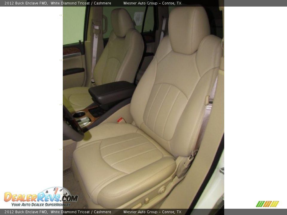 2012 Buick Enclave FWD White Diamond Tricoat / Cashmere Photo #4