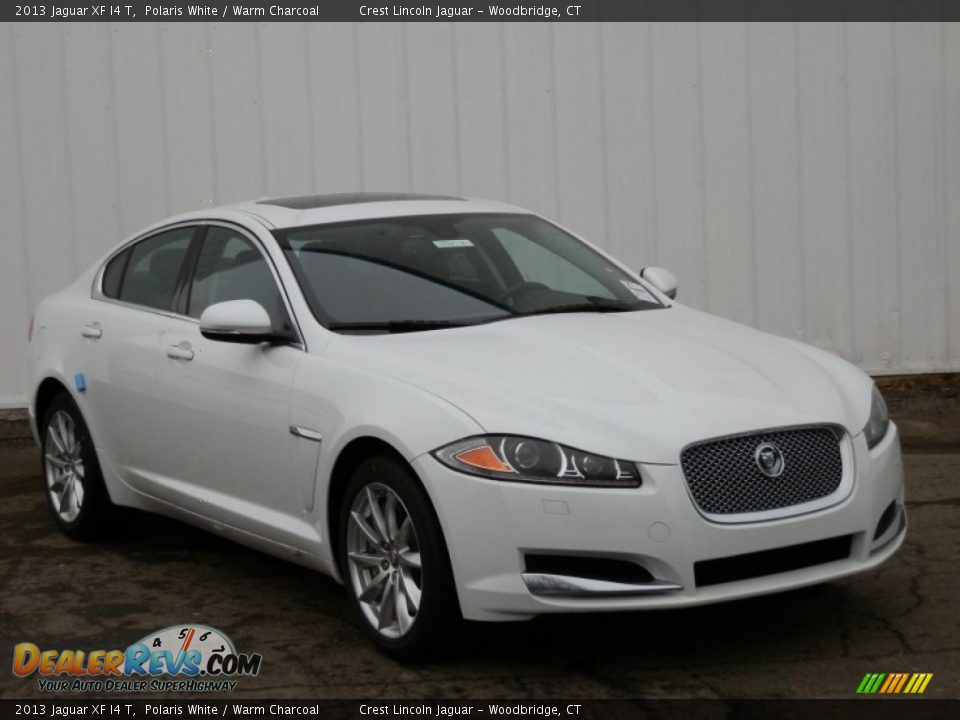 Front 3/4 View of 2013 Jaguar XF I4 T Photo #3