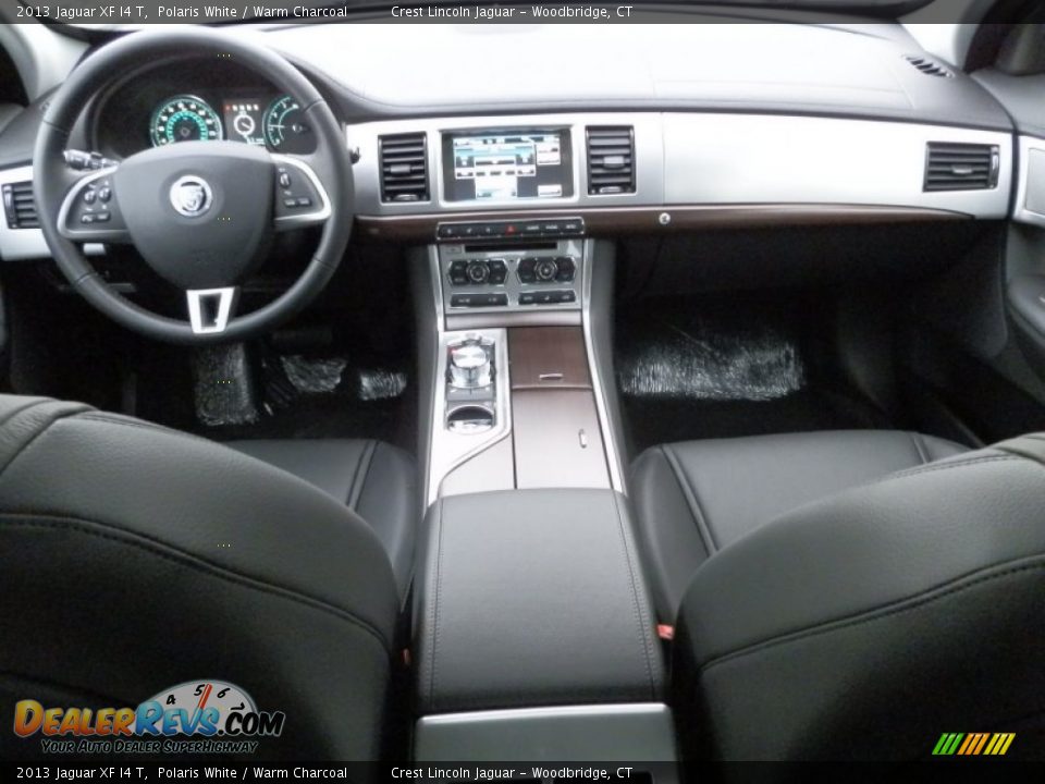 Dashboard of 2013 Jaguar XF I4 T Photo #10